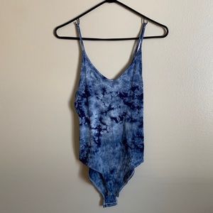 Tie dye one piece top